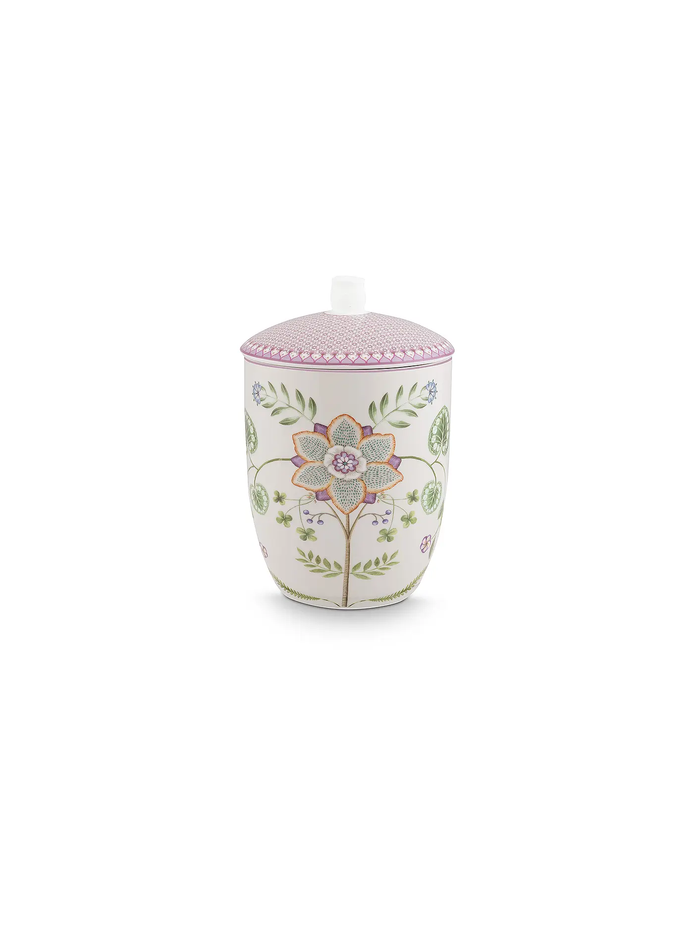 PIP STUDIO | Dose mit Deckel  LILY & LOTUS 1,5l Off White | 